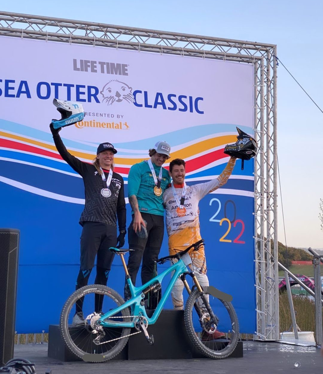 Andi Kolb Sea Otter 2022 Dual Slalom Podium